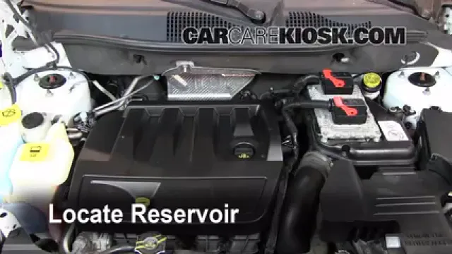 2011 Jeep Compass 2.4L 4 Cyl. Liquide essuie-glace Ajouter du liquide